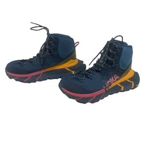 Hoka One One Tennine Hike GTX GORE-TEX Hiking Boots Moroccan Blue size 8